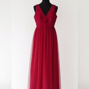 SORELLA VITA Red Lace Bridesmaid Prom Dress Sz US 22
